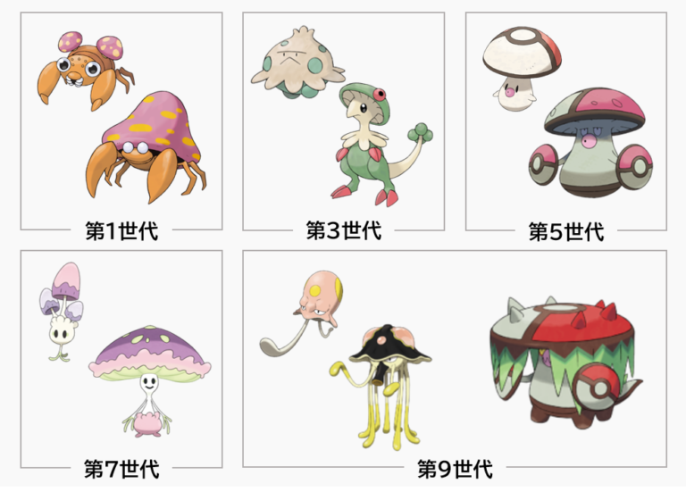 ポケモン - きのこ パラセクト | PKM Wiki | Fandom